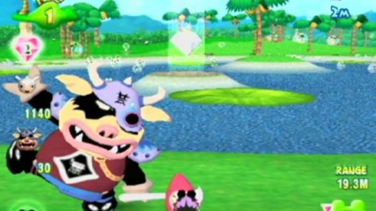Ribbit King gameplay on GameCube