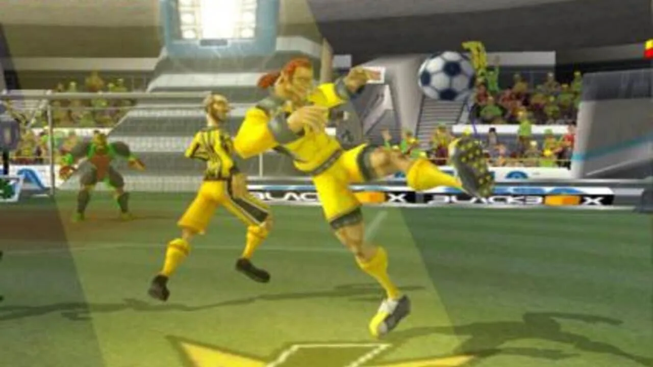 Sega Soccer Slam gameplay on GameCube