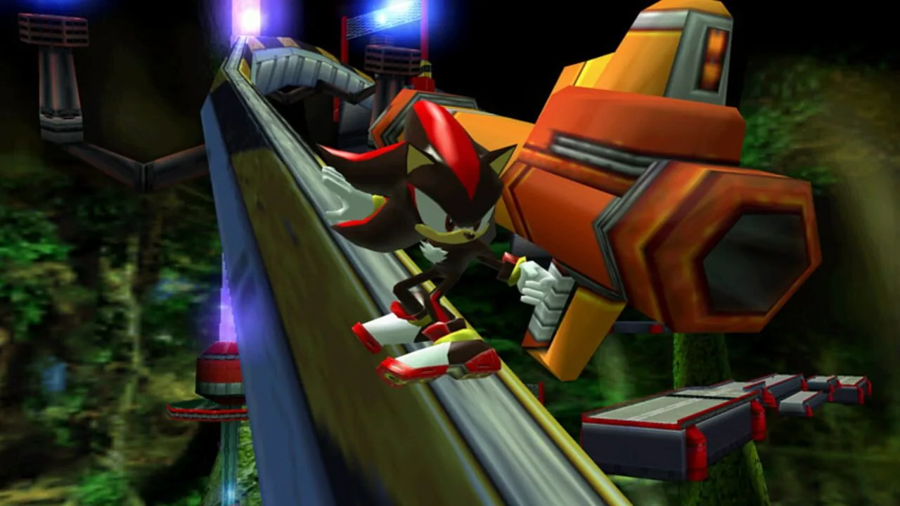 Shadow the Hedgehog gameplay on GameCube