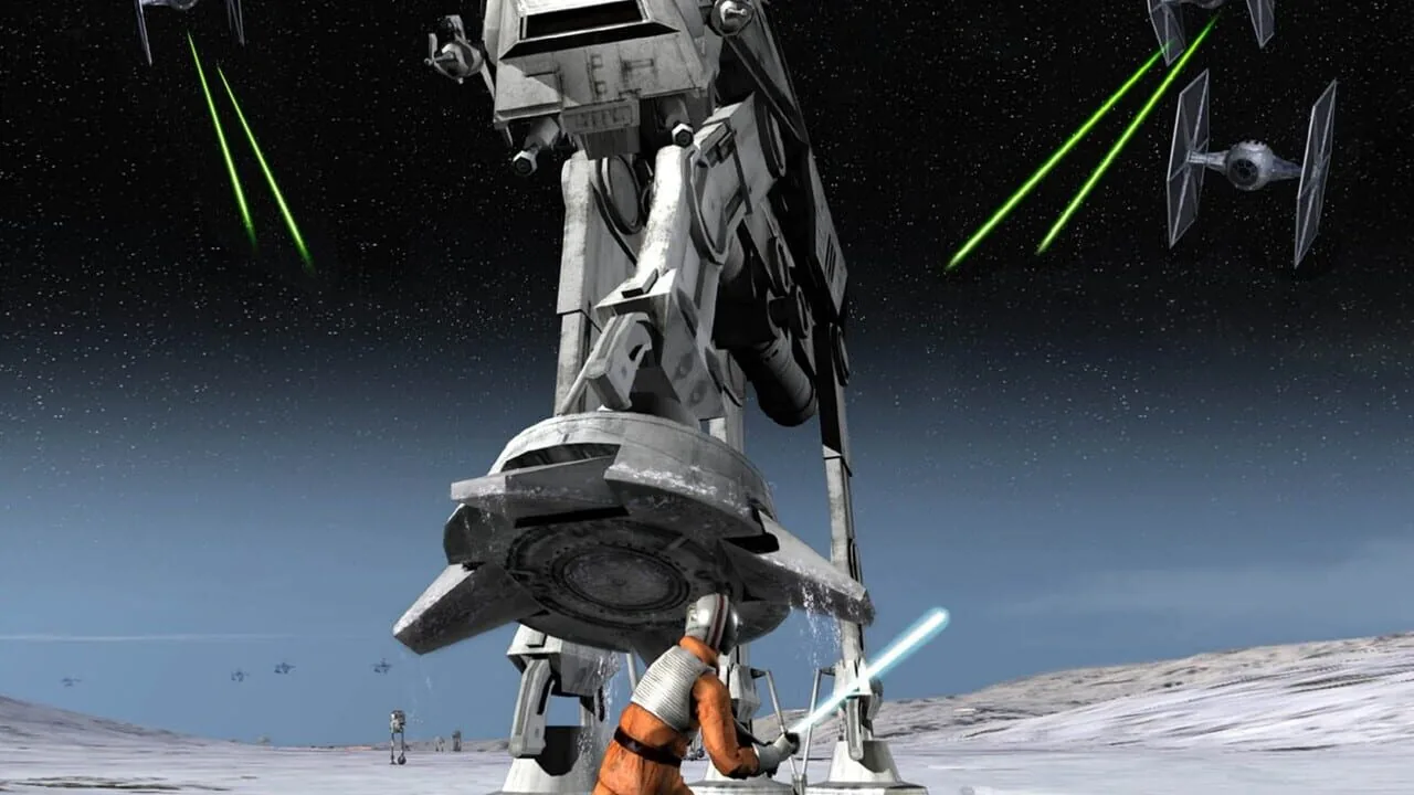 Star Wars: Rogue Squadron III - Rebel Strike gameplay on GameCube