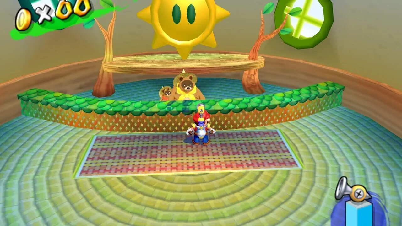 Super Mario Sunshine gameplay on GameCube