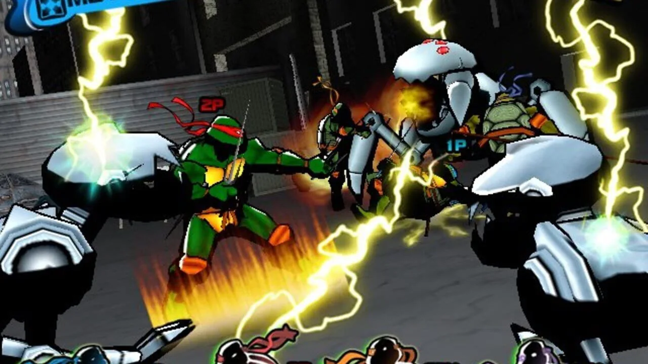 Teenage Mutant Ninja Turtles 3: Mutant Nightmare gameplay on GameCube