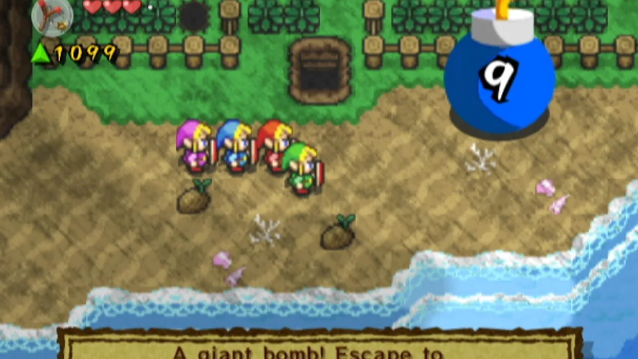 The Legend of Zelda: Four Swords Adventures screenshot 2