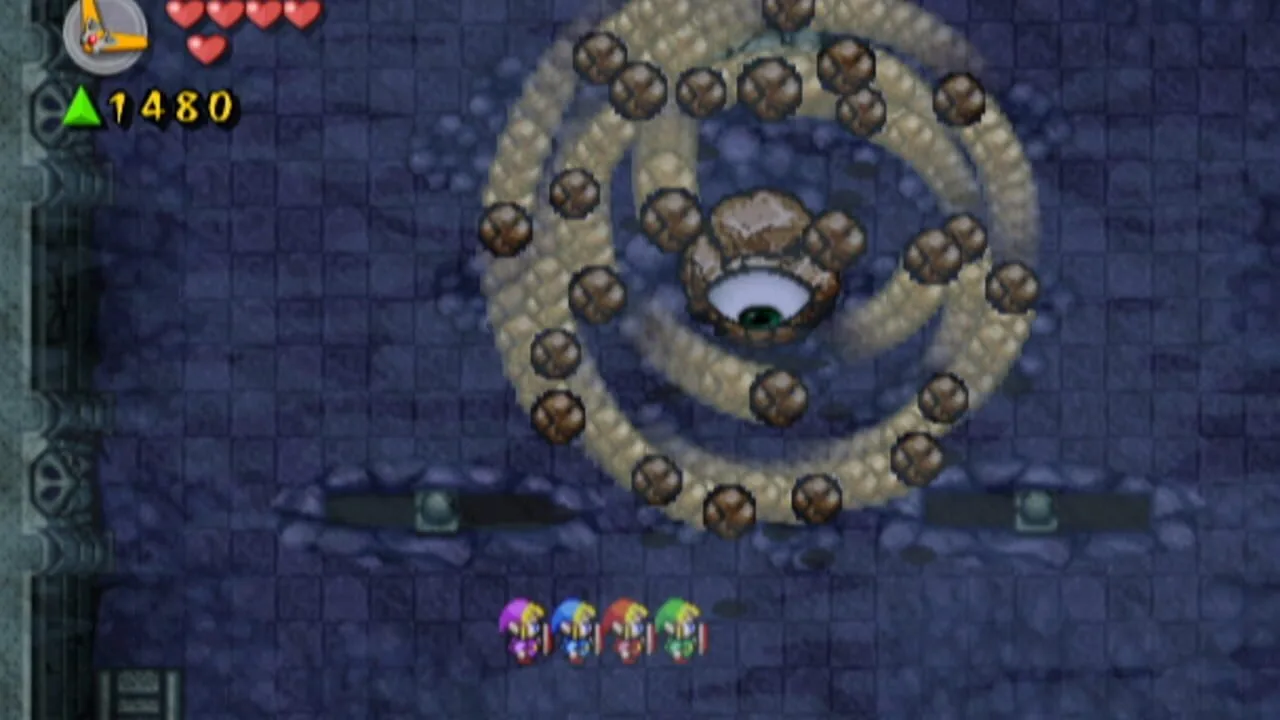 The Legend of Zelda: Four Swords Adventures gameplay on GameCube