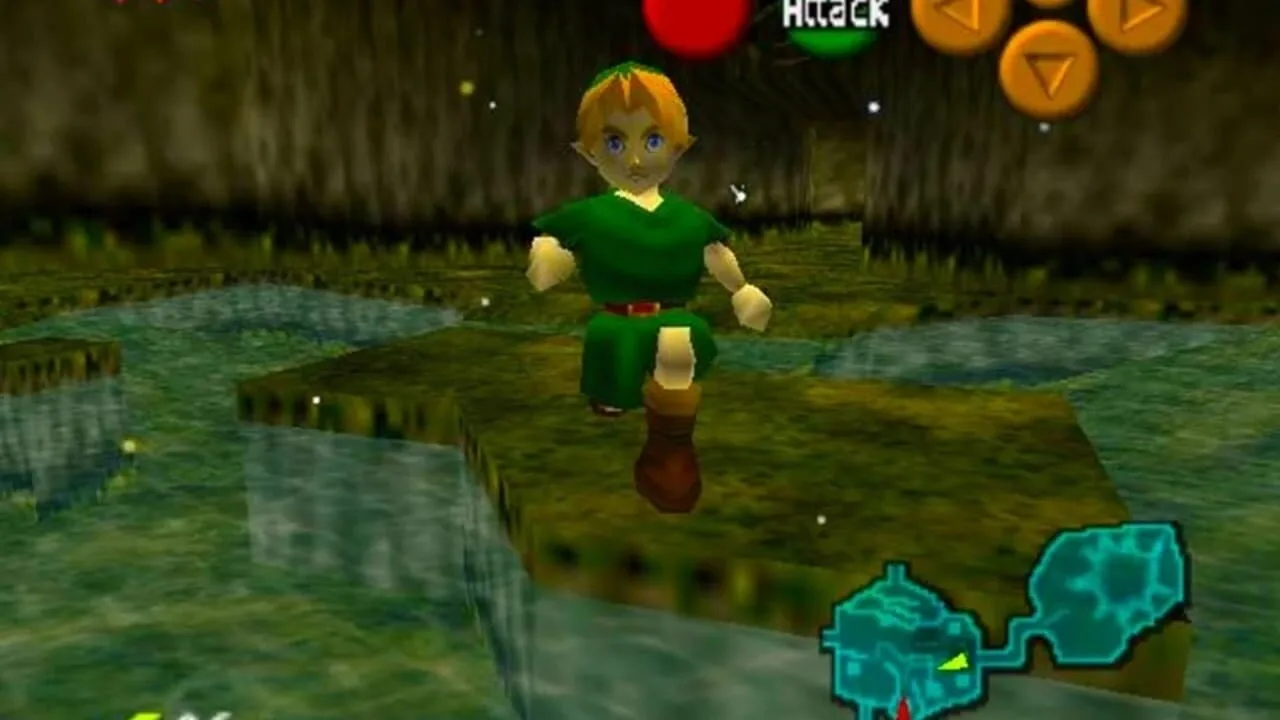 The Legend of Zelda: Ocarina of Time Master Quest gameplay on GameCube