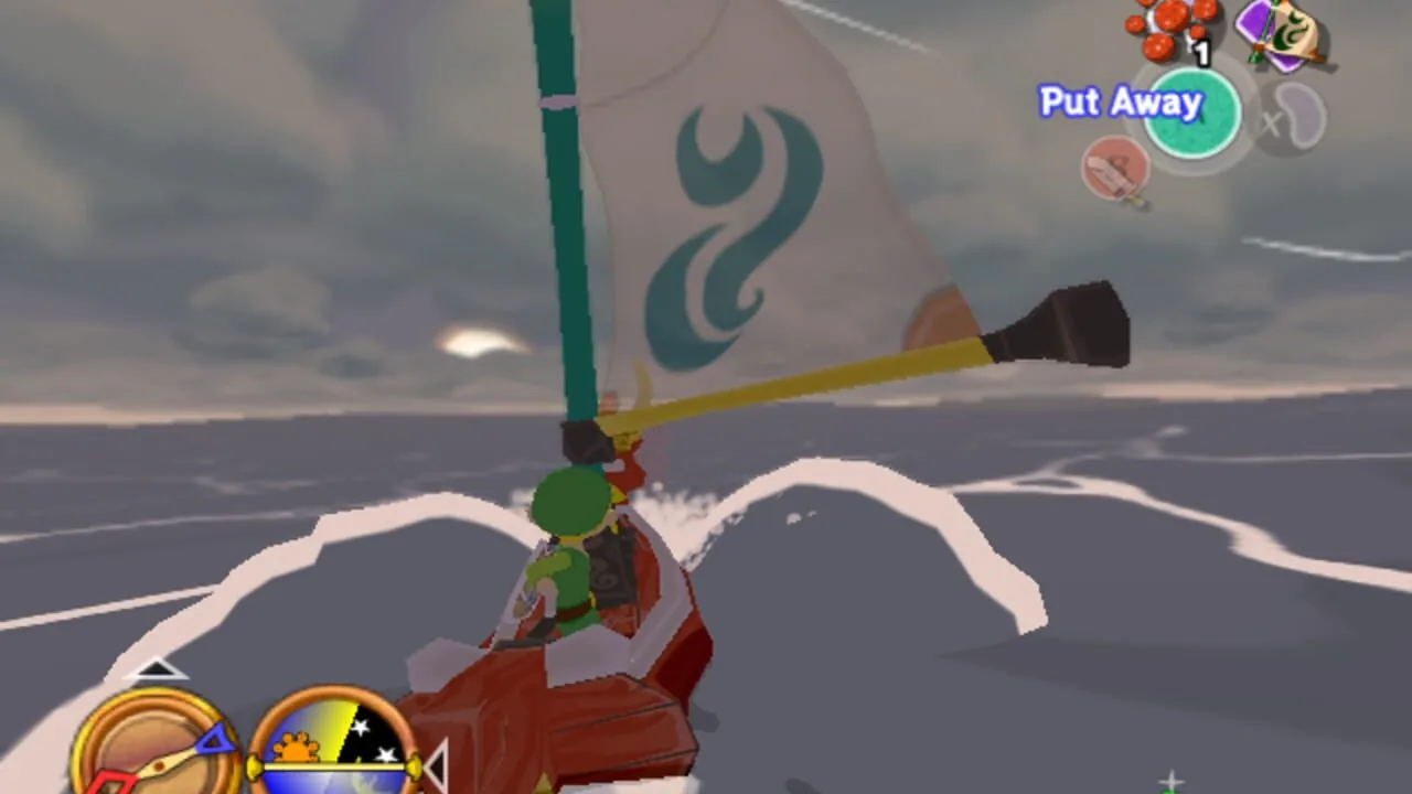 The Legend of Zelda: The Wind Waker gameplay on GameCube