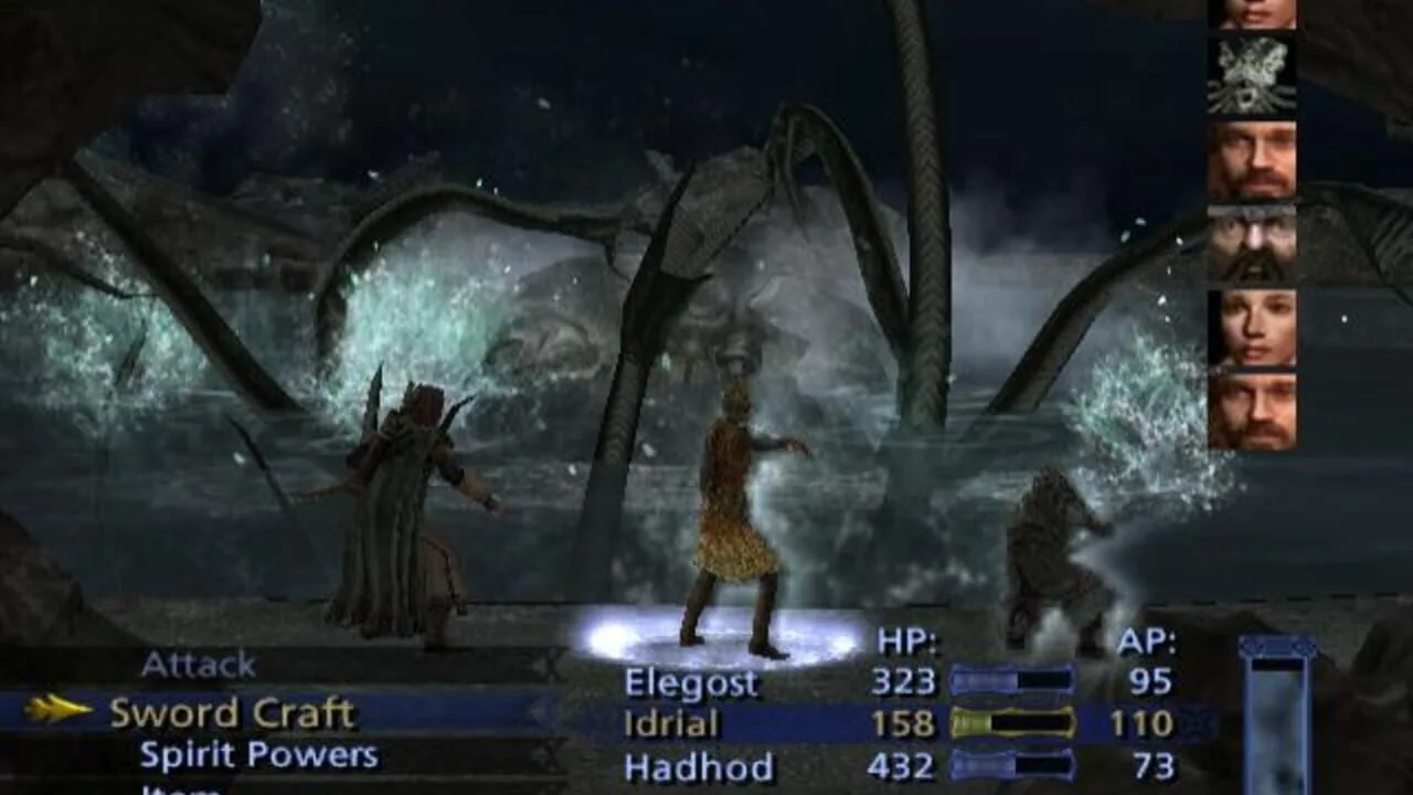 The Lord of the Rings: The Third Age gameplay on GameCube