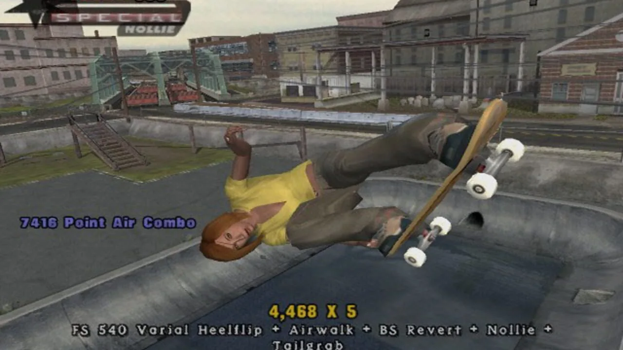 Tony Hawk's Underground gameplay on GameCube