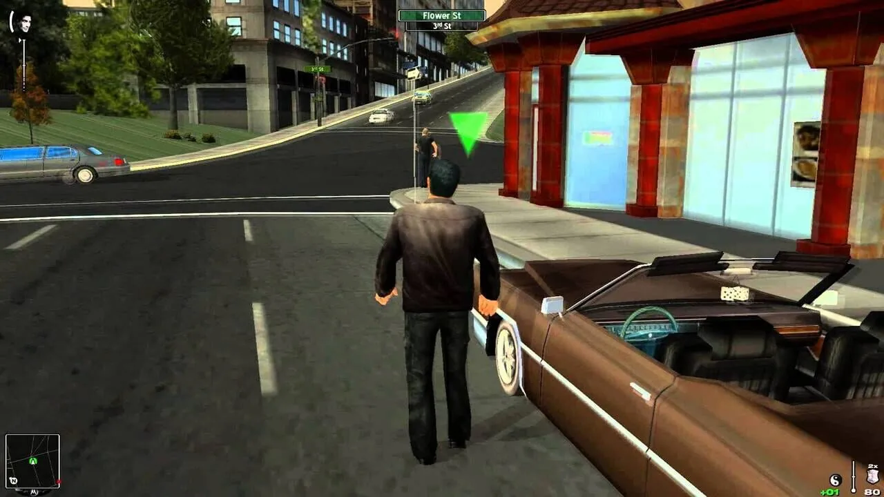 True Crime: Streets of LA gameplay on GameCube
