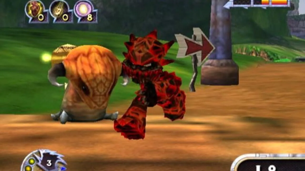 Vexx gameplay on GameCube