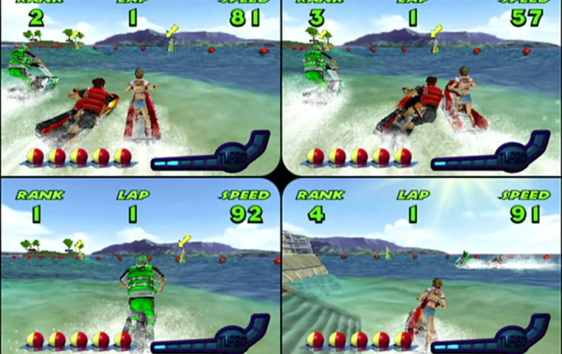 Wave Race: Blue Storm gameplay on GameCube