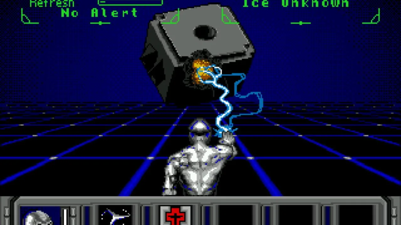 Shadowrun gameplay on Sega Genesis
