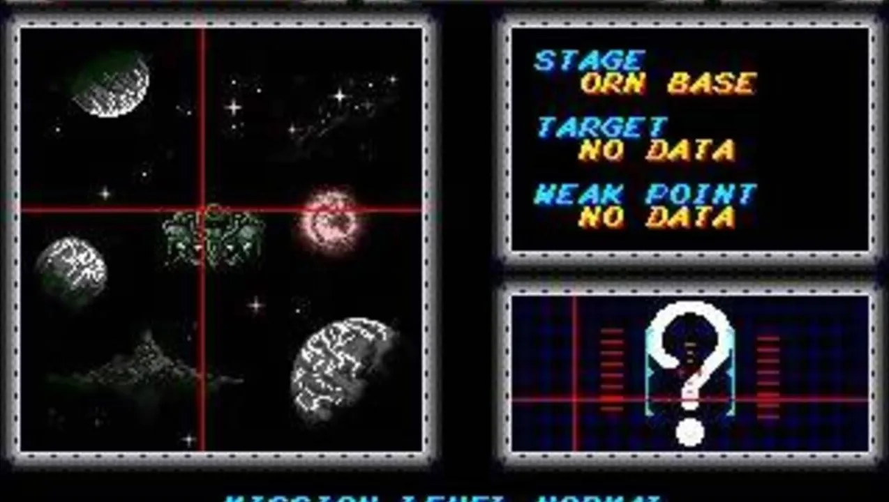 Thunder Force III gameplay on Sega Genesis