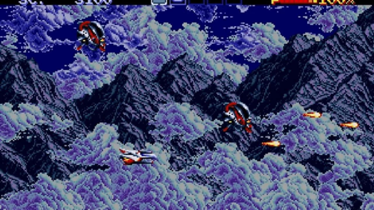 Thunder Force IV gameplay on Sega Genesis