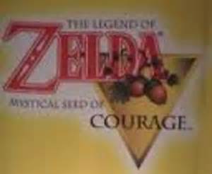 The logo for Mystical Seed of Courage, the third game that was canceled