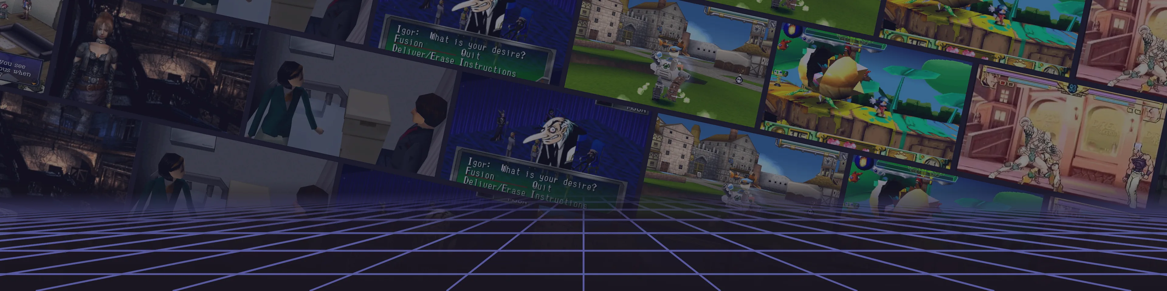 Screenshots of the best PlayStation games