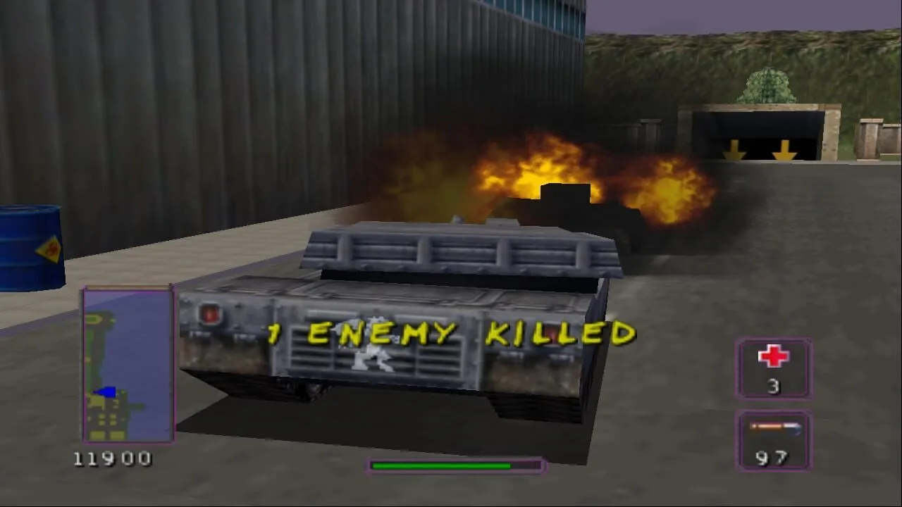 BattleTanx: Global Assault gameplay on Nintendo 64