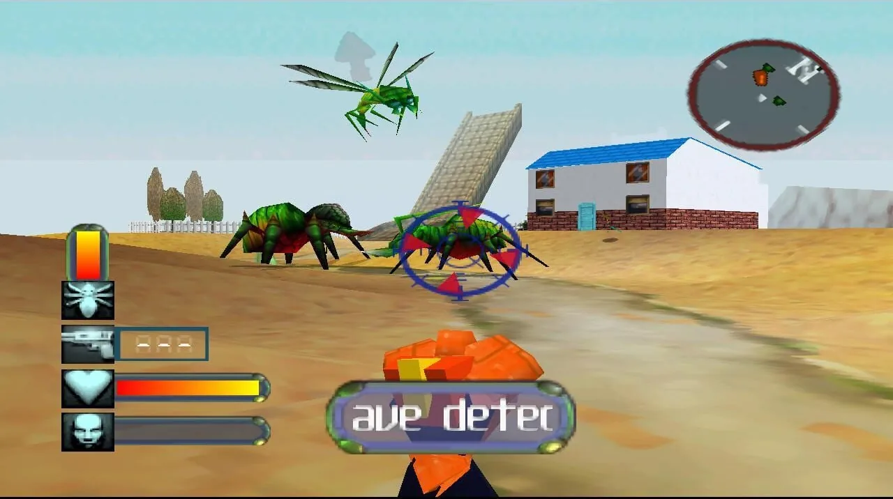 Body Harvest gameplay on Nintendo 64