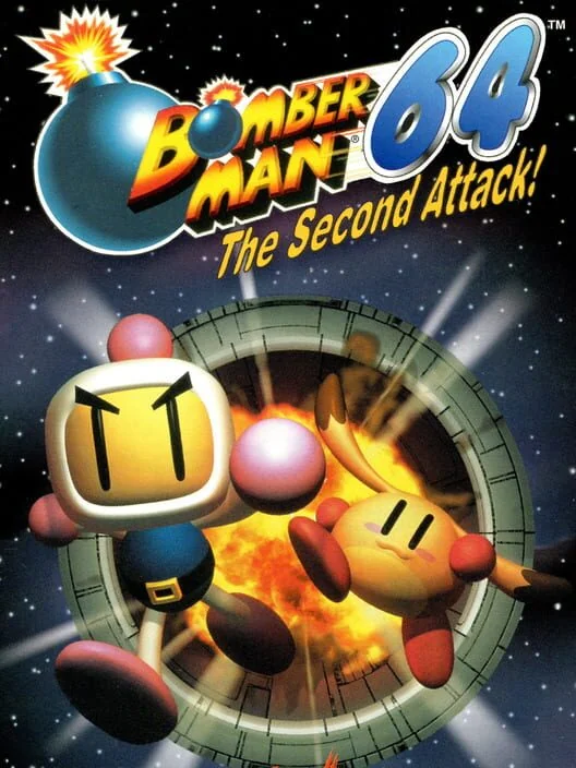 Bomberman 64: The Second Attack! box art
