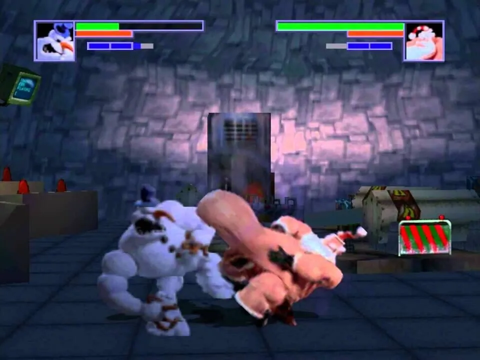 ClayFighter 63 1/3 gameplay on Nintendo 64