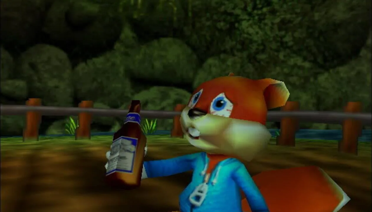 Conker's Bad Fur Day gameplay on Nintendo 64