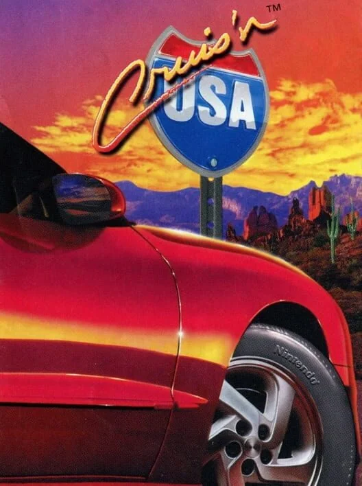 Cruis'n USA box art