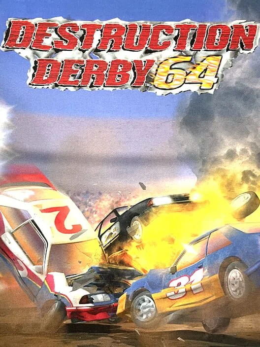 Destruction Derby 64 box art