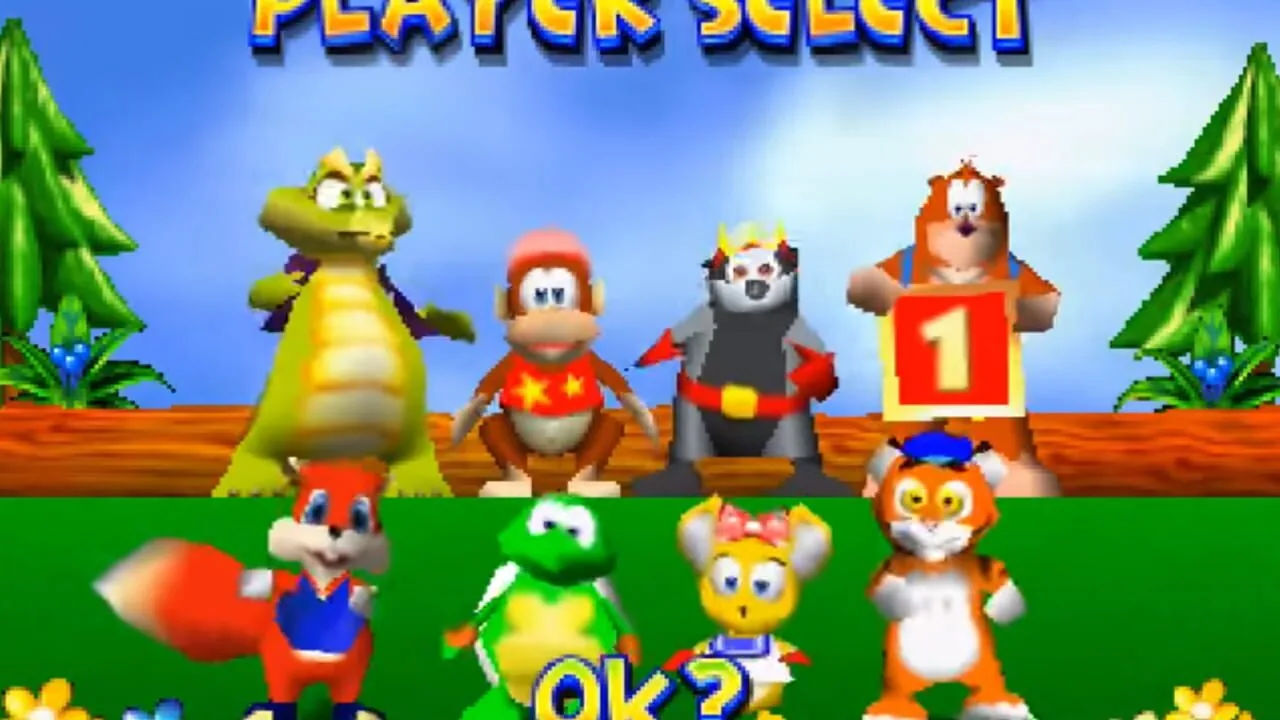 Diddy Kong Racing gameplay on Nintendo 64