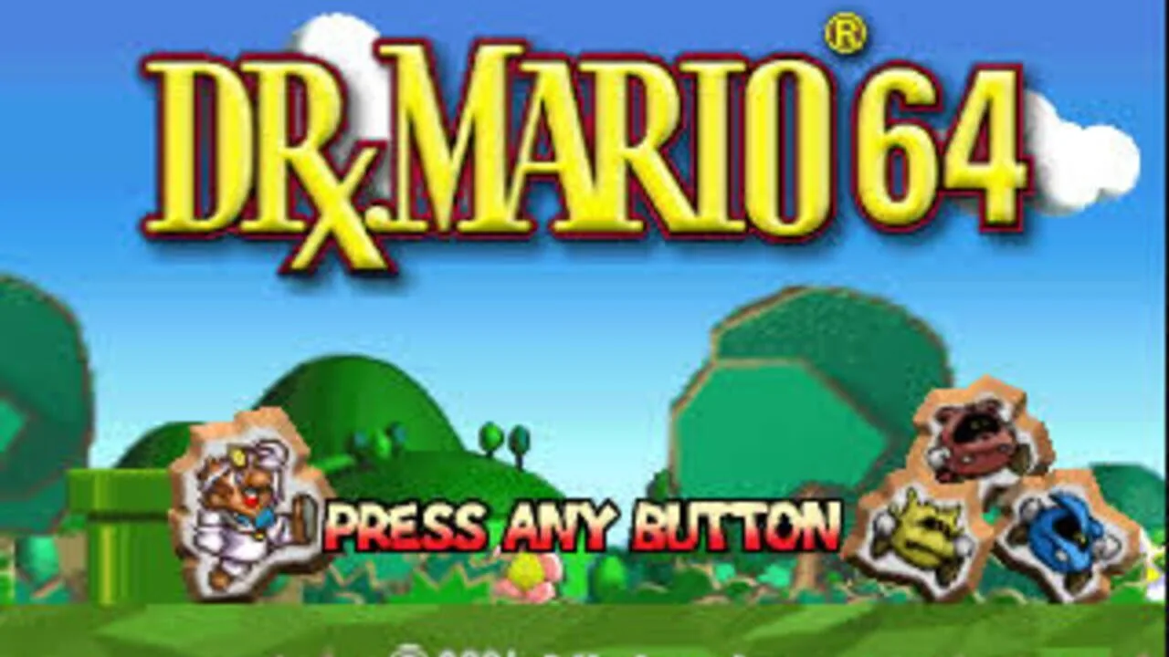 Dr. Mario 64 gameplay on Nintendo 64