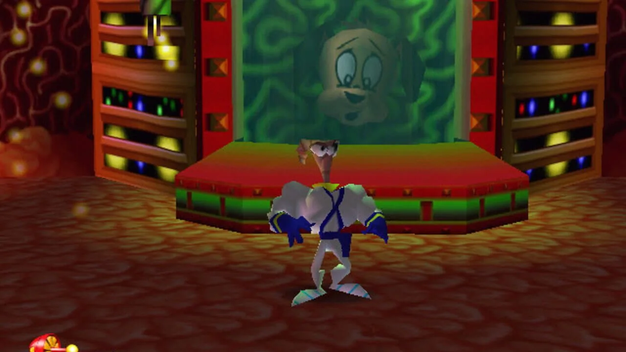 Earthworm Jim 3D gameplay on Nintendo 64