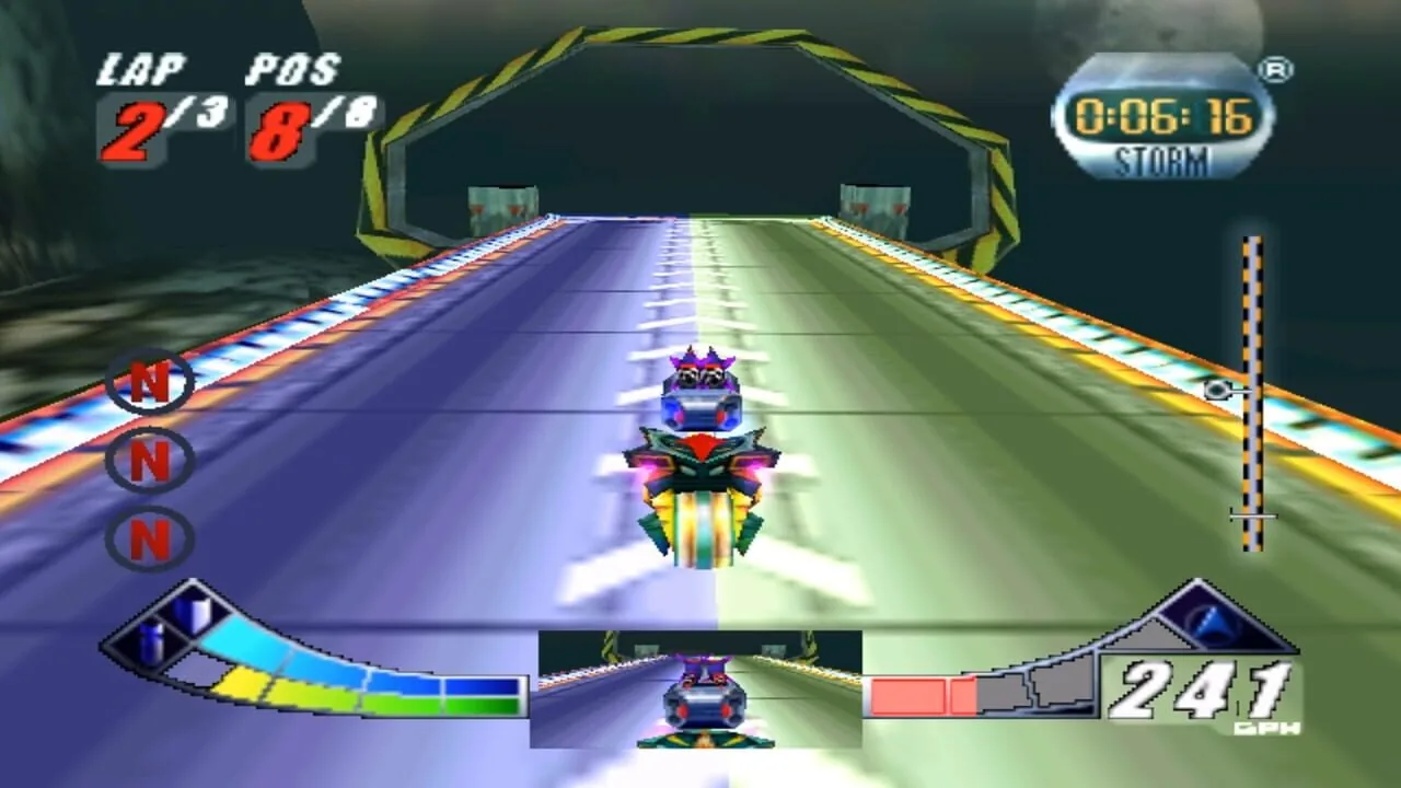 Extreme-G 2 gameplay on Nintendo 64