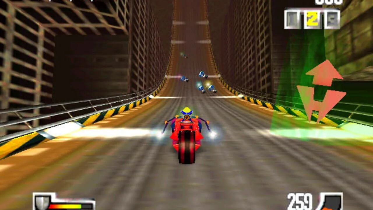 Extreme-G gameplay on Nintendo 64