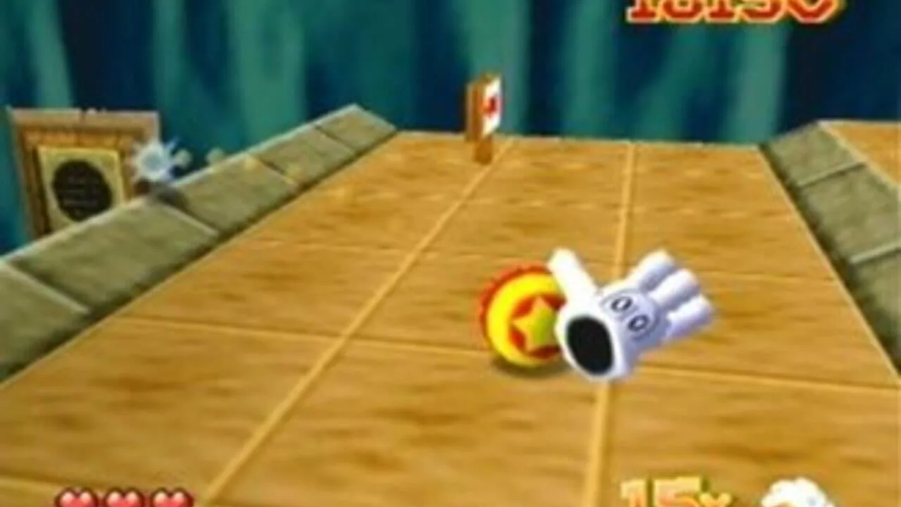 Glover gameplay on Nintendo 64