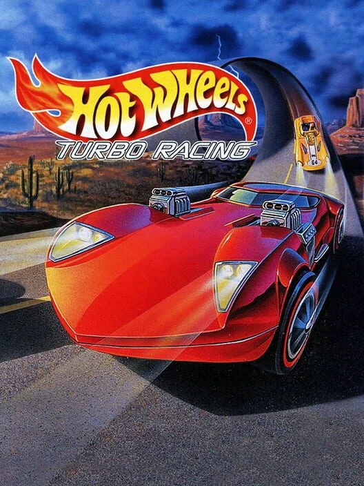 Hot Wheels Turbo Racing box art
