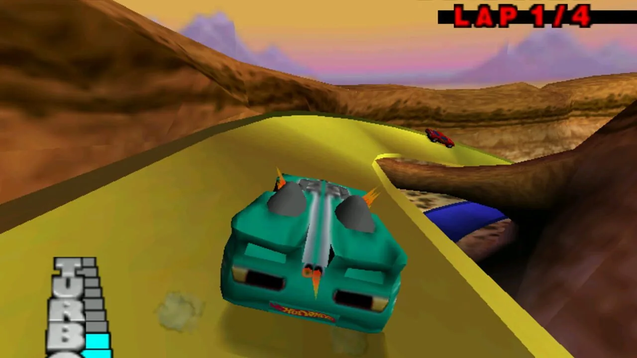 Hot Wheels Turbo Racing gameplay on Nintendo 64