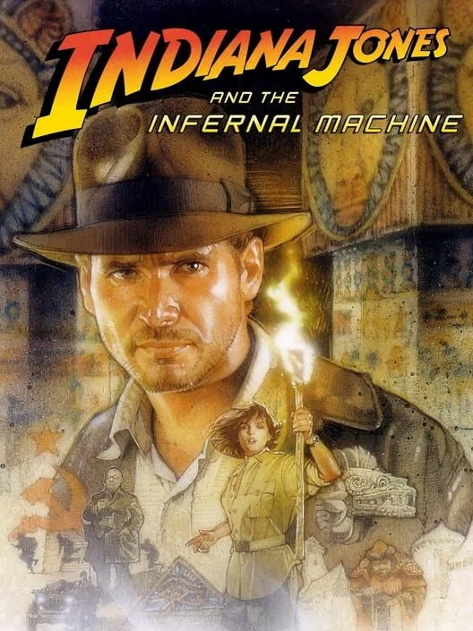 Indiana Jones and the Infernal Machine box art
