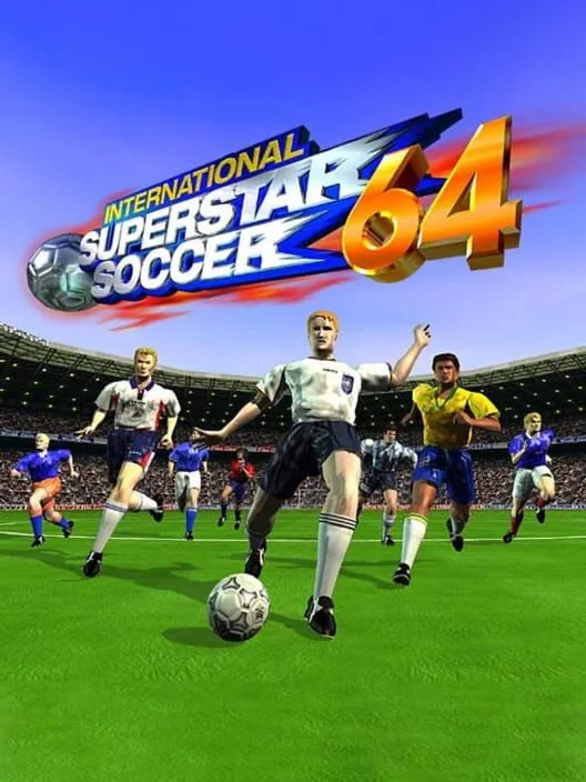 International Superstar Soccer 64 box art