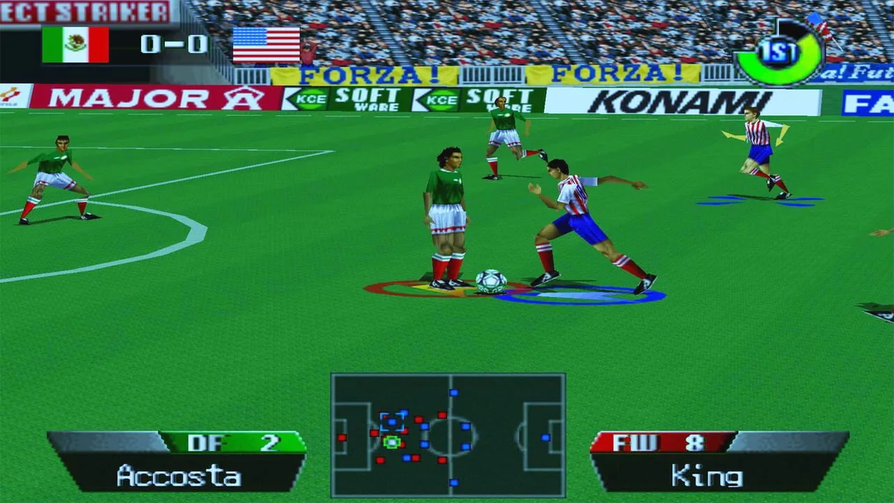 International Superstar Soccer 64 gameplay on Nintendo 64