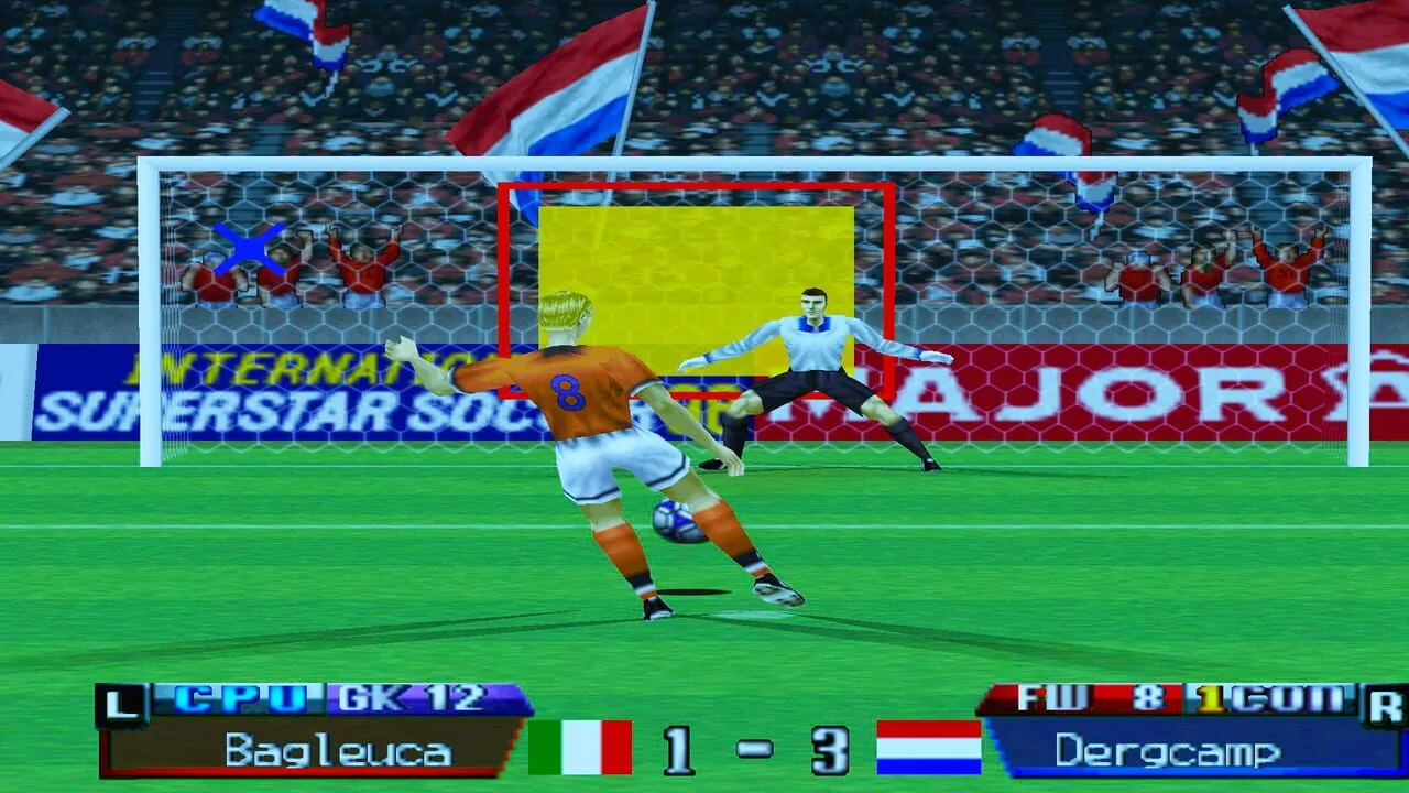 International Superstar Soccer 98 screenshot 1