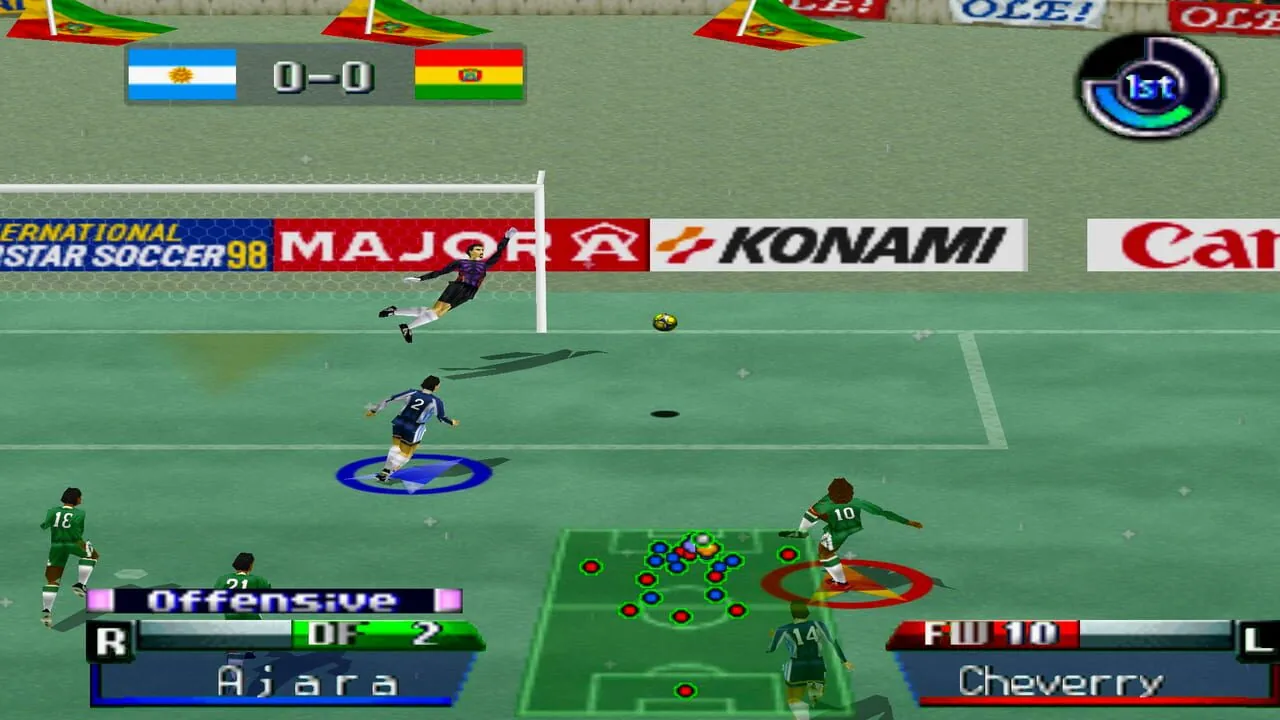 International Superstar Soccer 98 screenshot 2