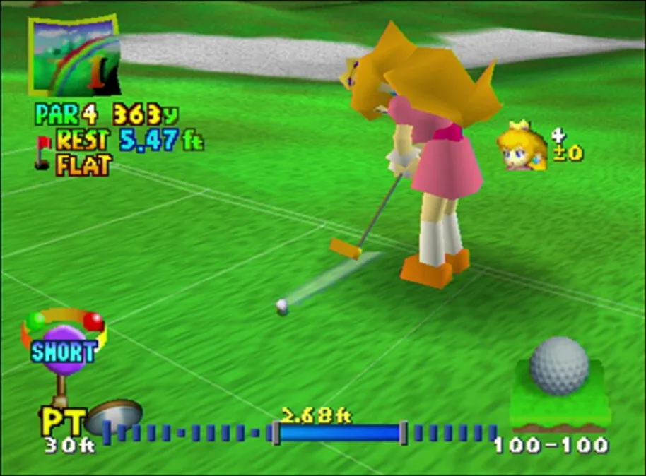 Mario Golf screenshot 2