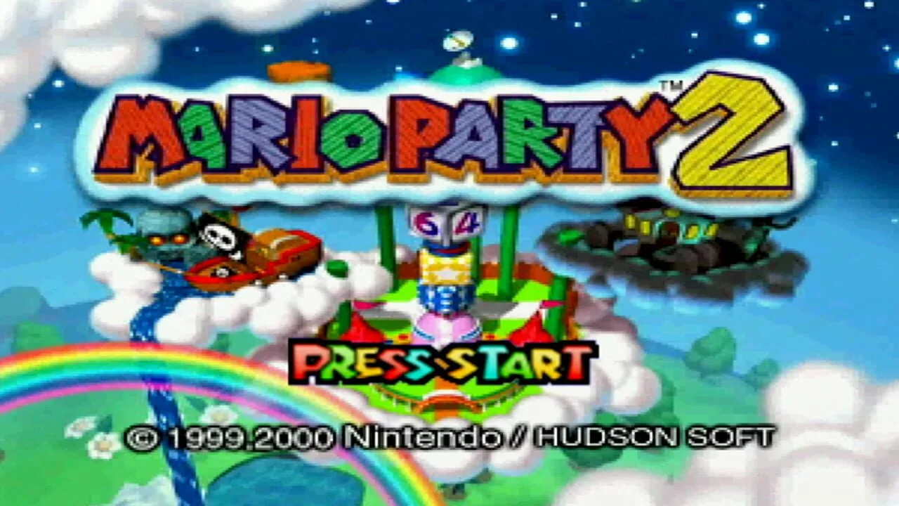 Mario Party 2 gameplay on Nintendo 64