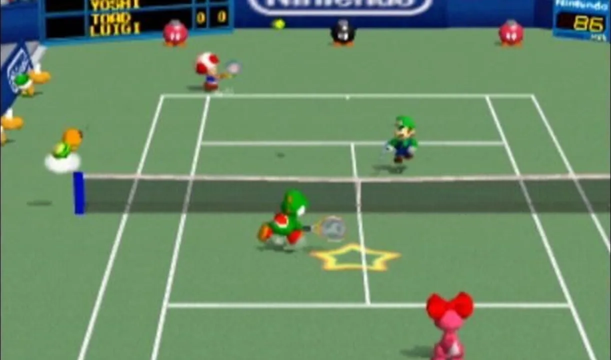 Mario Tennis screenshot 1