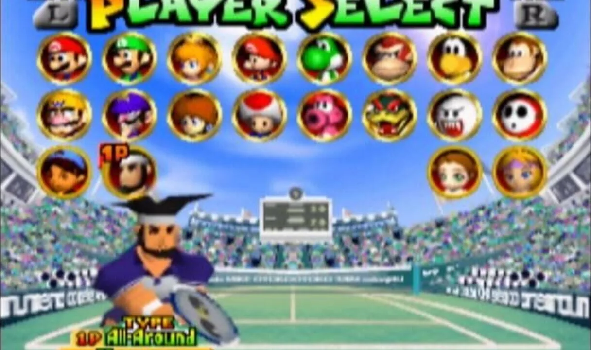 Mario Tennis screenshot 2