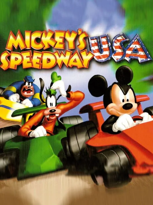 Mickey's Speedway USA box art