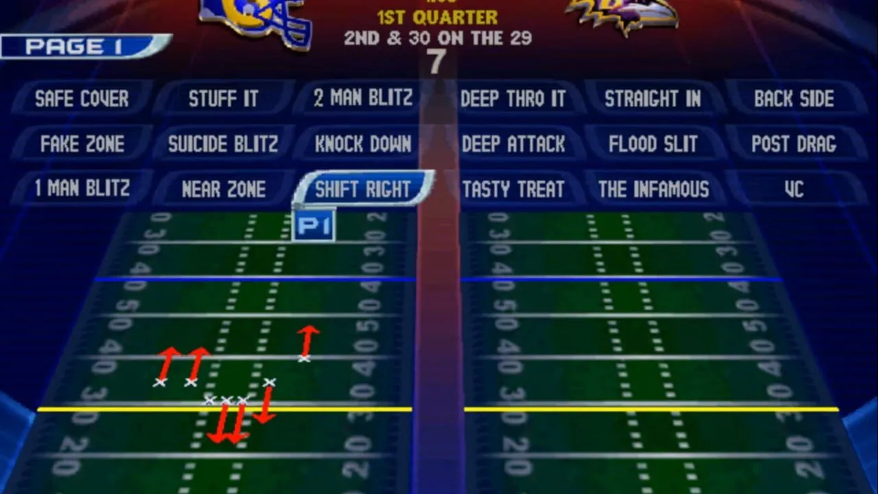 NFL Blitz 2001 screenshot 1