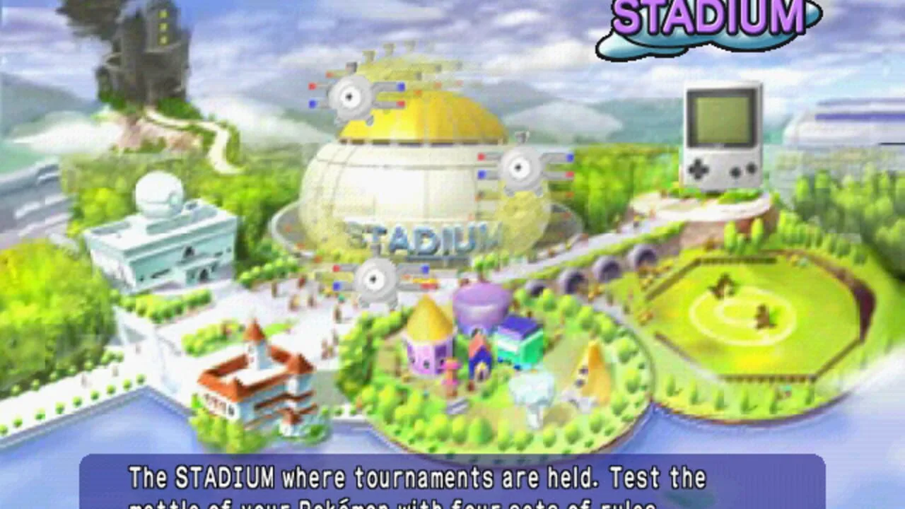 Pokémon Stadium gameplay on Nintendo 64