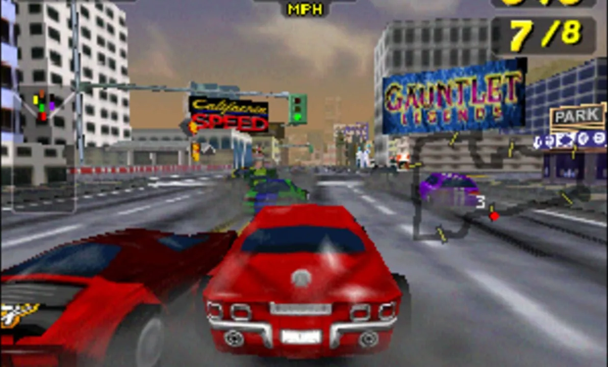 Rush 2: Extreme Racing USA screenshot 2