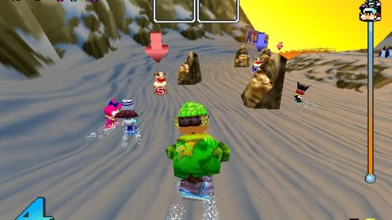 Snowboard Kids gameplay on Nintendo 64