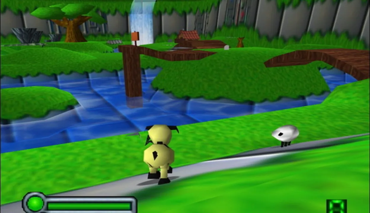 Space Station Silicon Valley gameplay on Nintendo 64